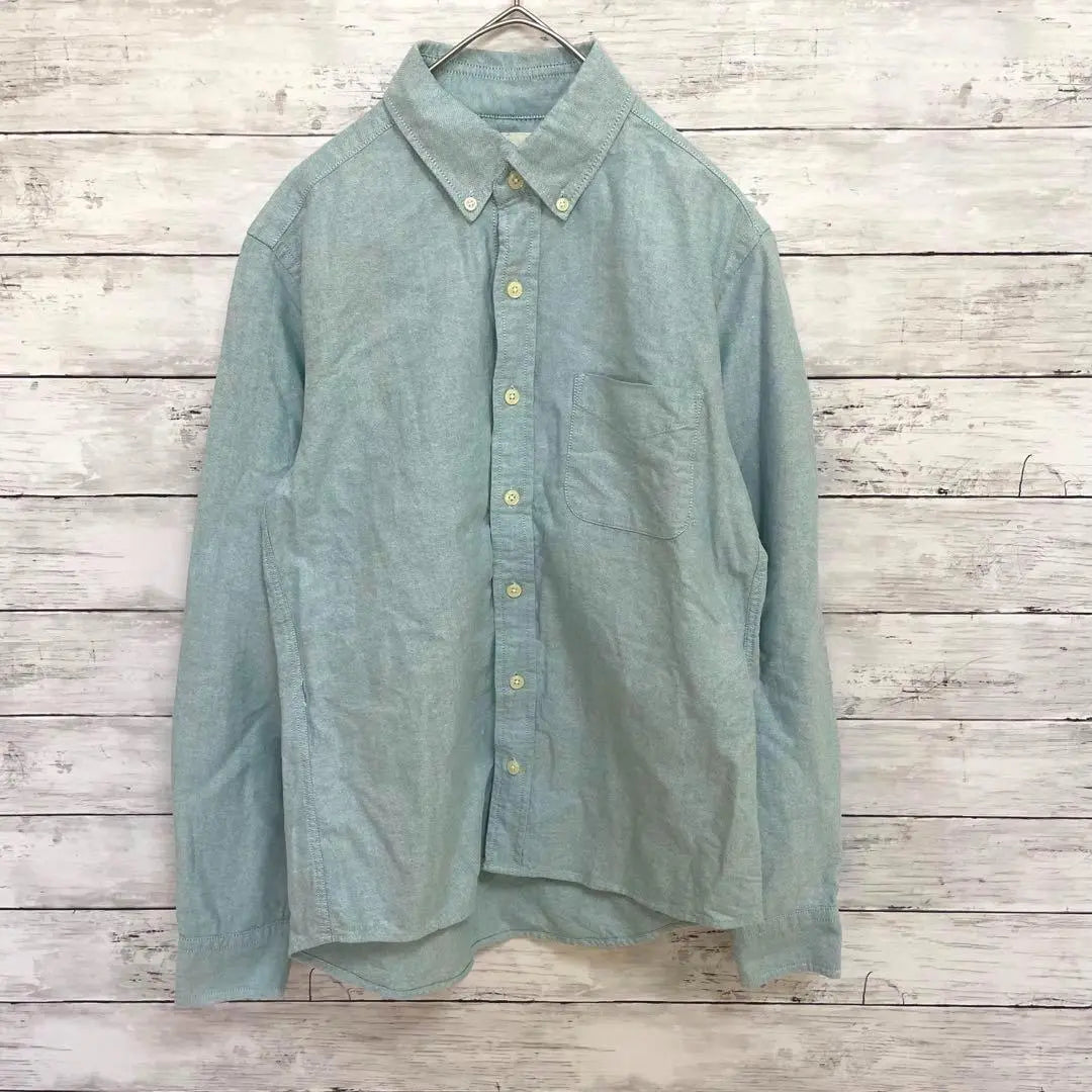 [GU] GU Long Sleeve Shirt (S) Oxford Button Down ✨Men's✨