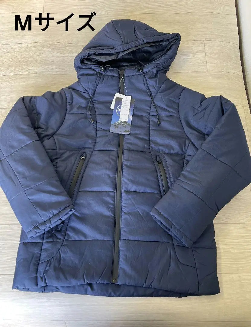 ✅ [New tag included] Nylaus Navy Hooded Padded Blouson