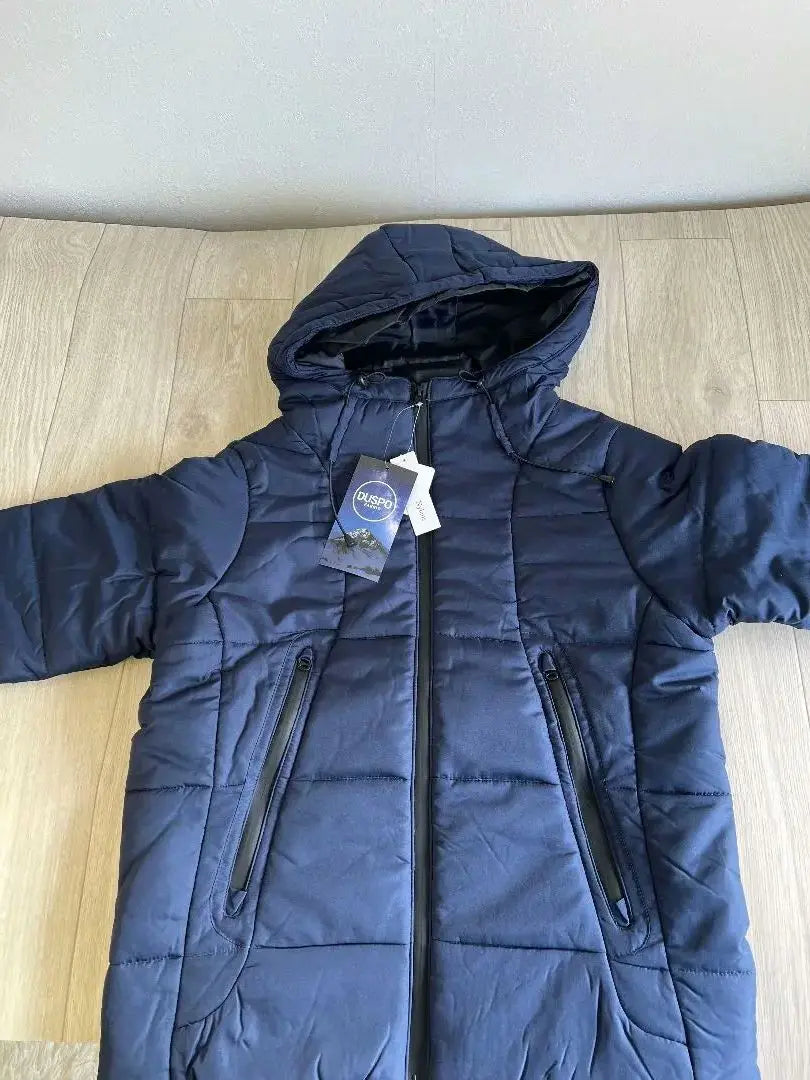 ✅ [New tag included] Nylaus Navy Hooded Padded Blouson