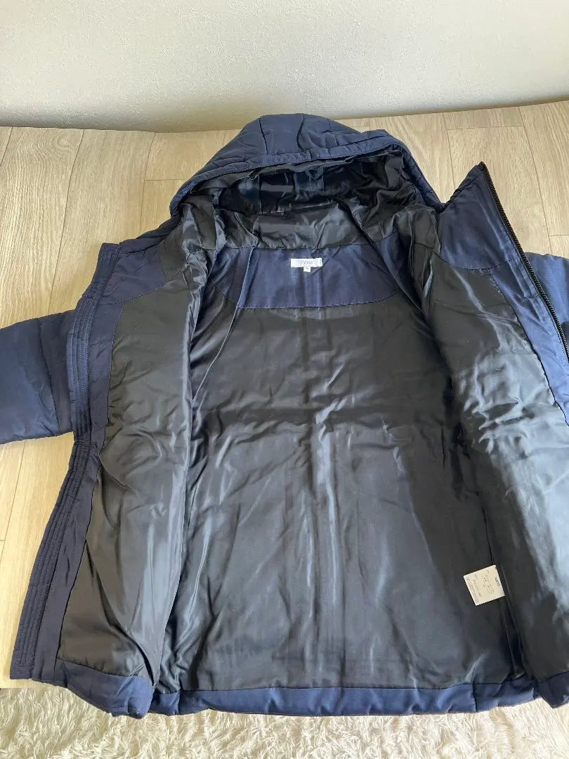 ✅ [New tag included] Nylaus Navy Hooded Padded Blouson