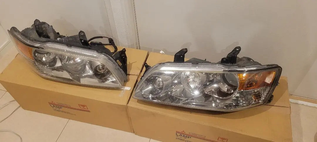 Lancer Evolution 7 8 9 US headlight inner plating