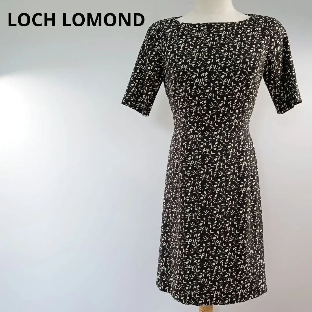 LOCH LOMOND Lockholomond One Piece with shoulder pads P-980 | LOCH LOMOND ロッホローモンド ワンピース 肩パッド入り P-980