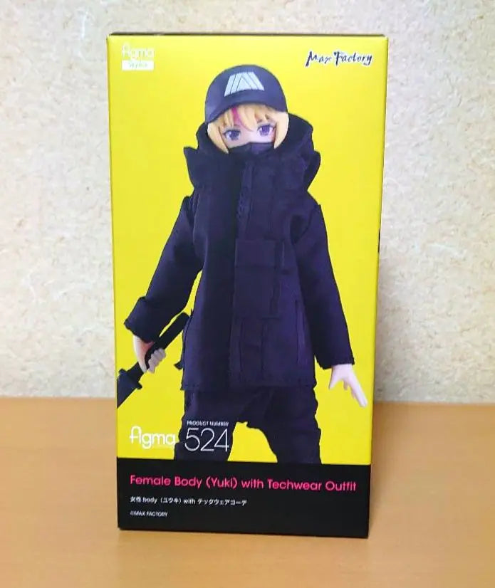 Figma Women Body Yuki with Tech Wear Corde Figure | figma 女性 body ユウキ with テックウェアコーデ フィギュア