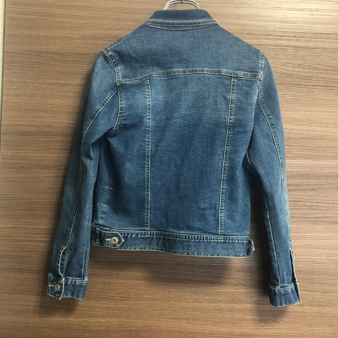 natural beauty basic denim jacket 242