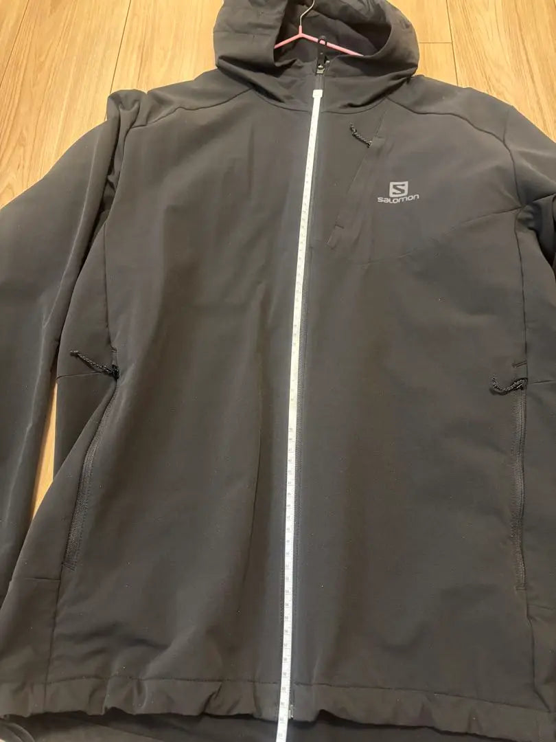 Final price reduction!! ️ [Good condition] Salomon Black Hooded Jacket