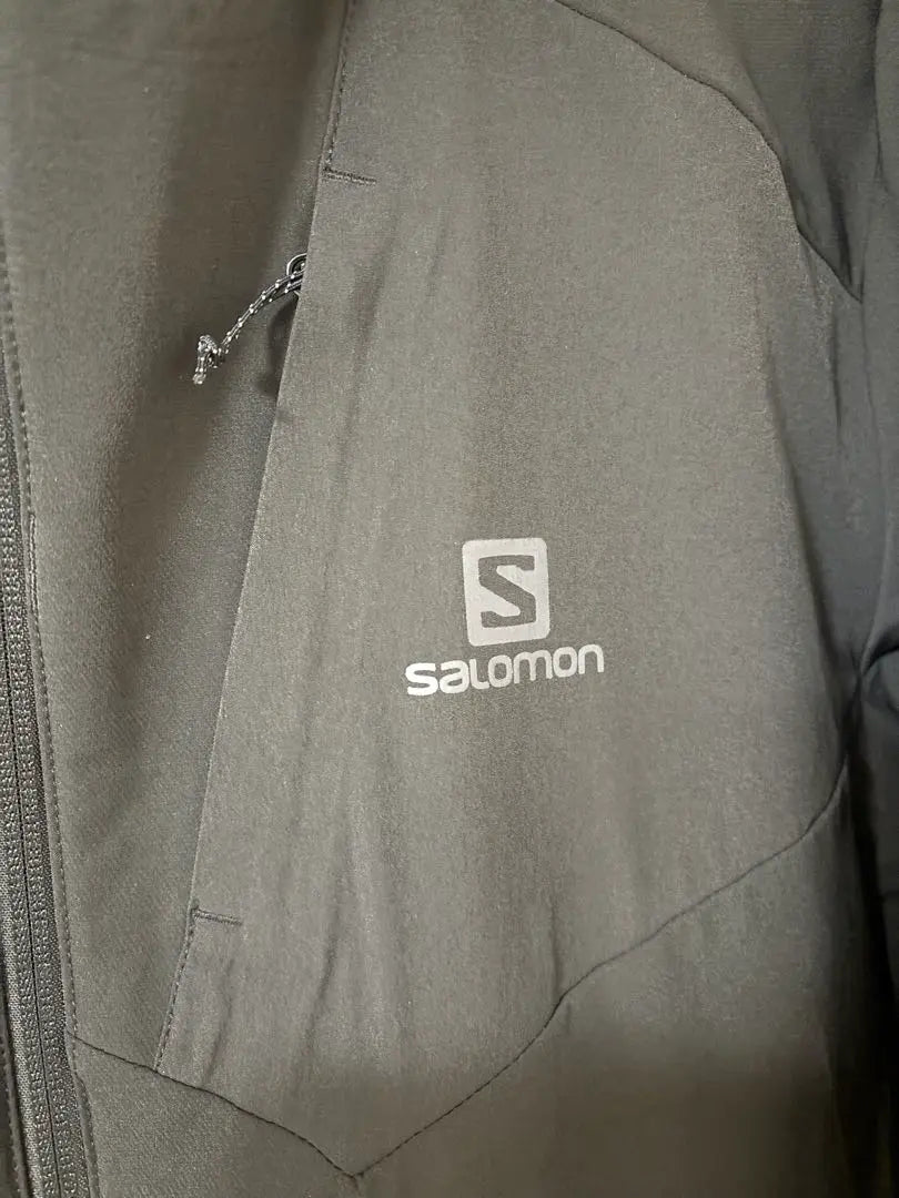 Final price reduction!! ️ [Good condition] Salomon Black Hooded Jacket