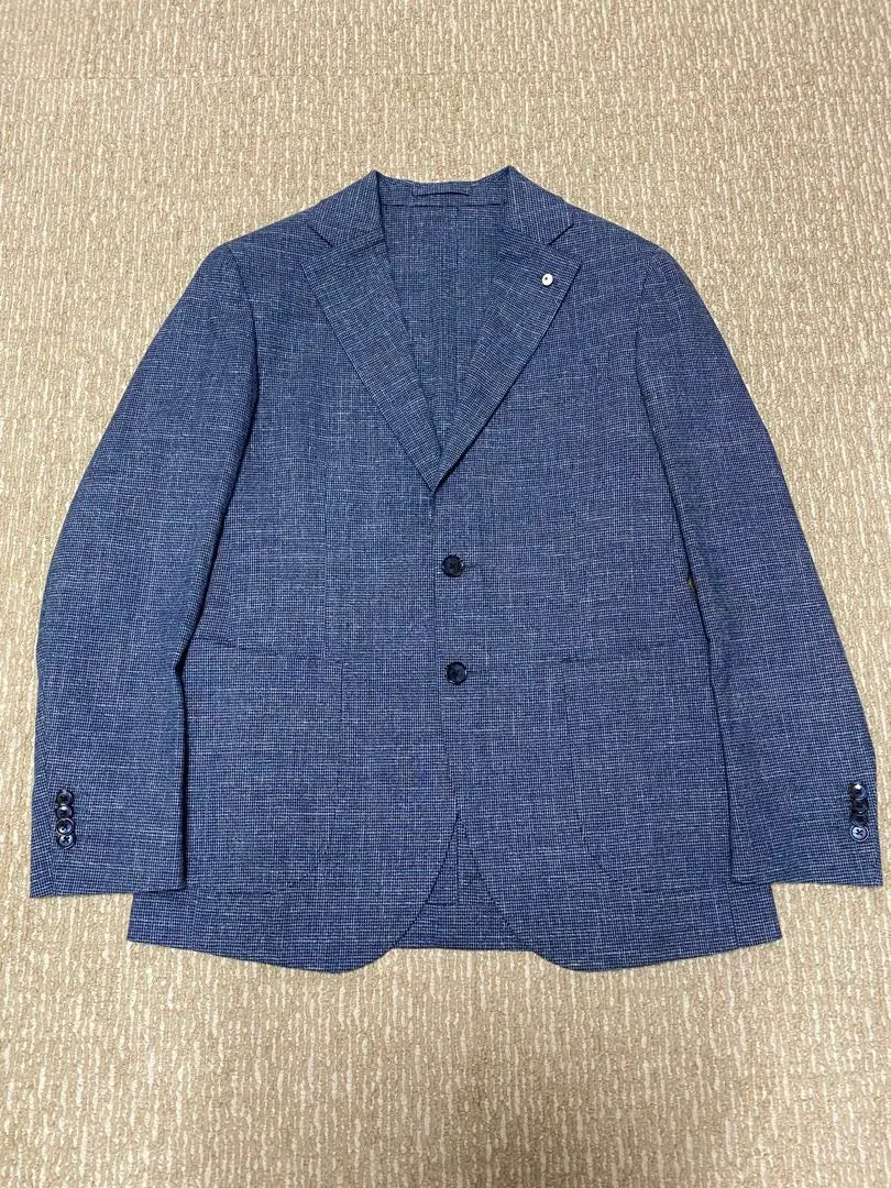 Chaqueta azul marino rubium sin usar M (48) | 未使用 ルビアム ネイビージャケット M(48)