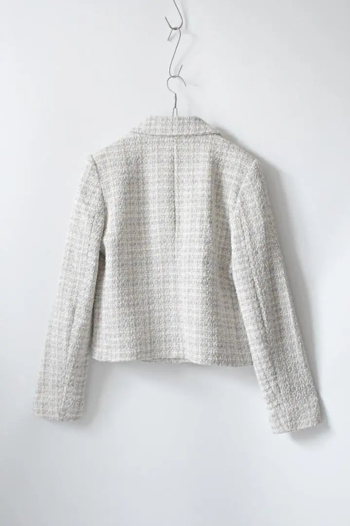 ZARA: Cotton double tweed blazer/jacket/Zara/Size S