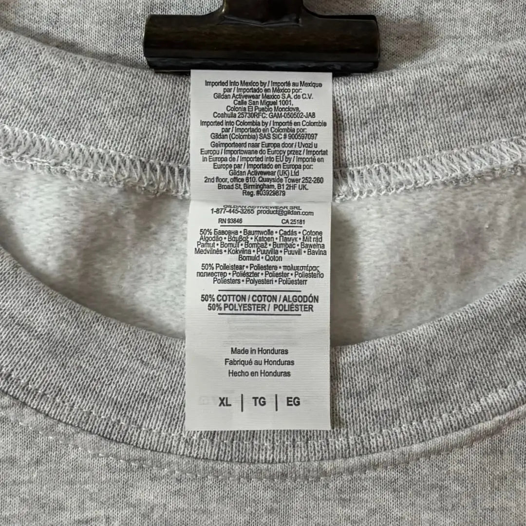 GILDAN American Legion Sweatshirt Gray XL