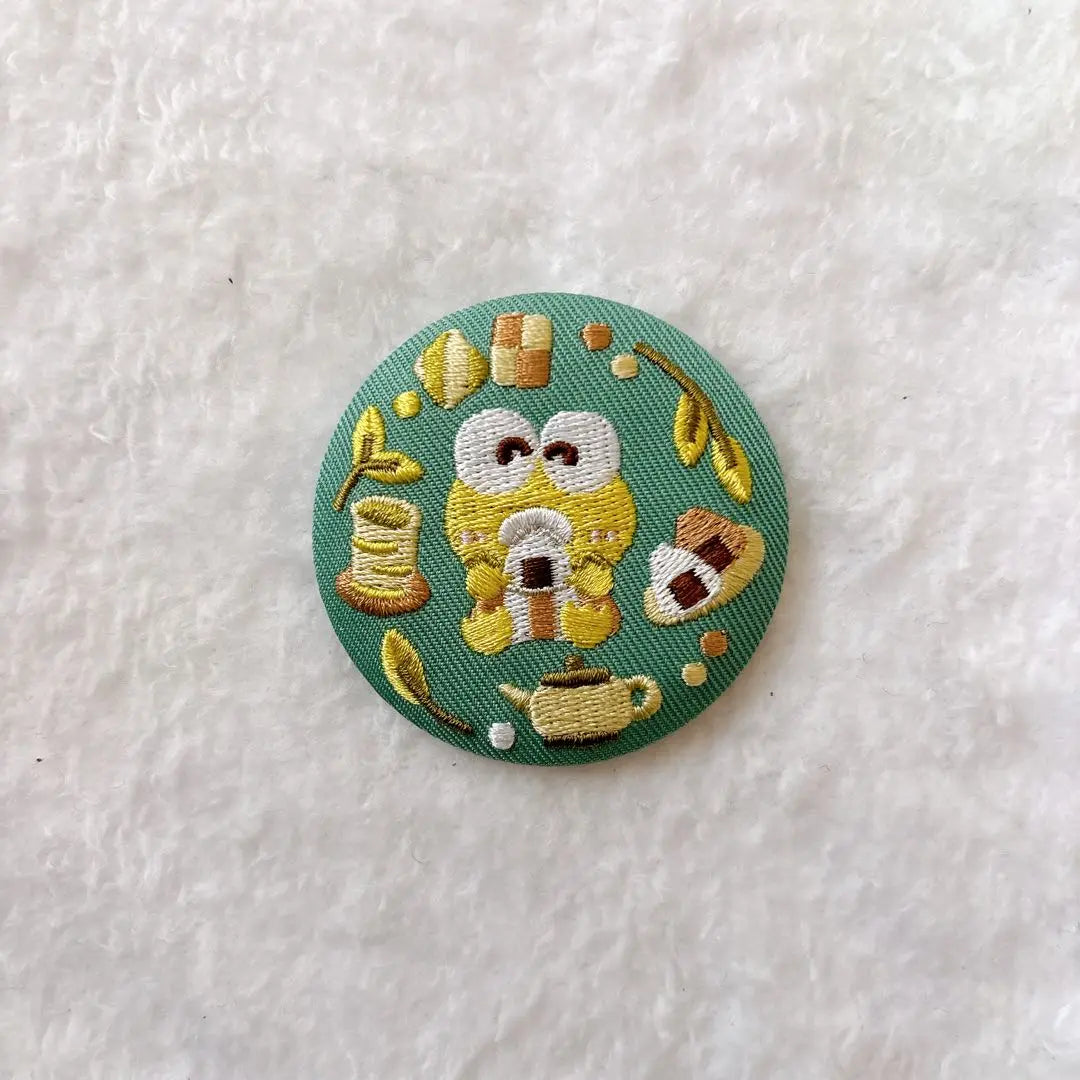 Insignia de lata bordada de Sanrio 3 Kero Kero Kero Pippi ③