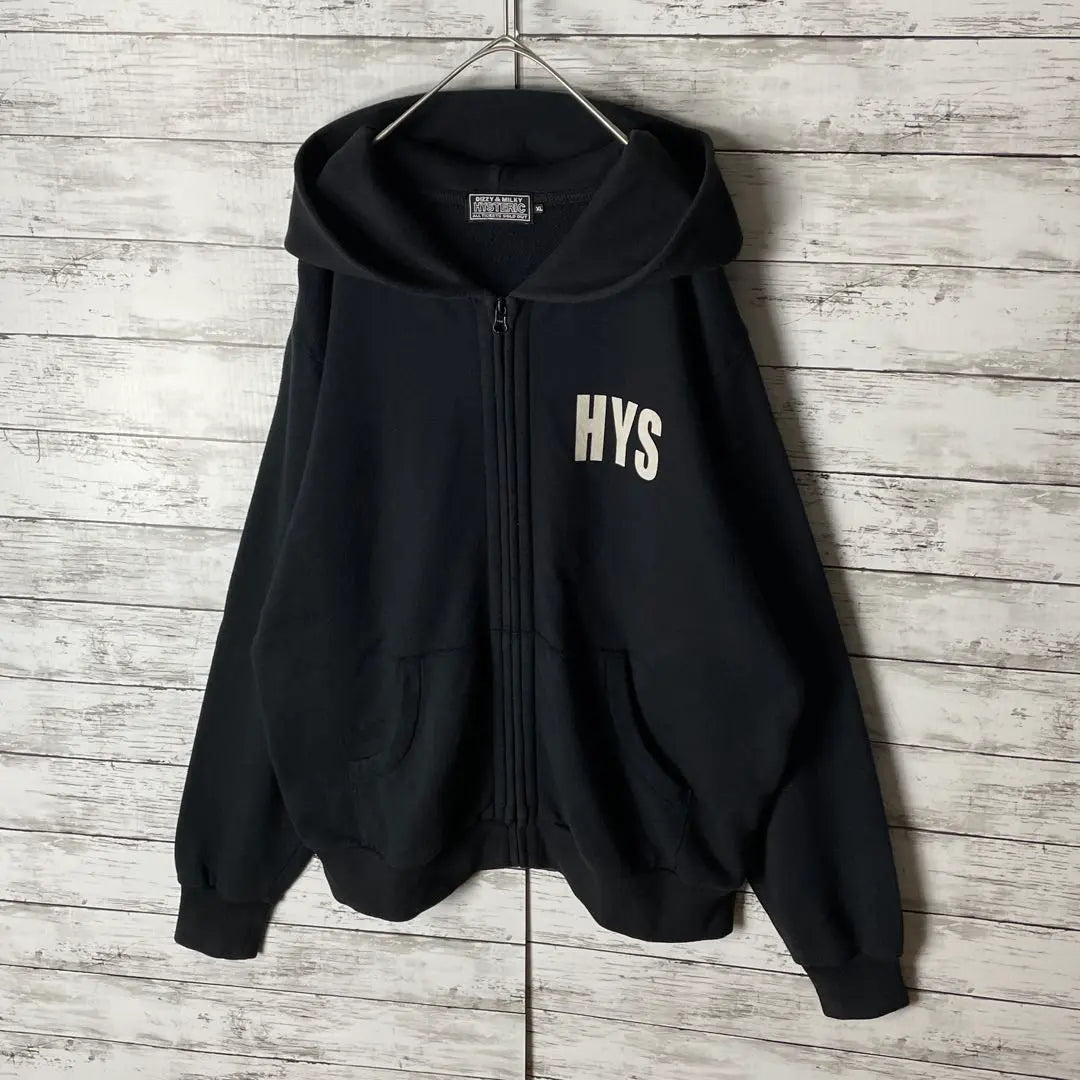 3008M [Super Rare Model XL] Hysteric Glamour ☆ His Girl Big Logo Hoodie