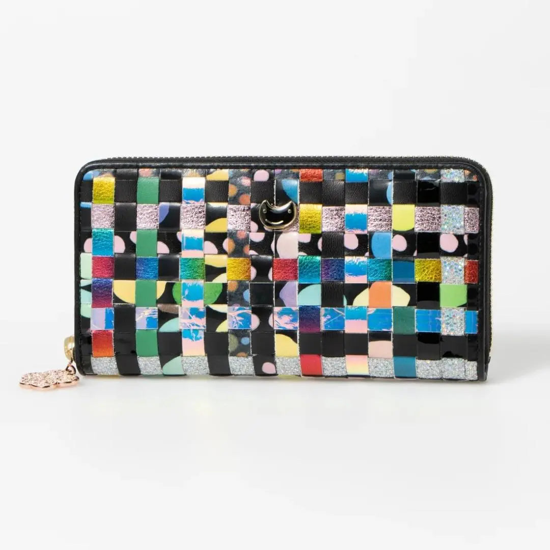 [Used twice] Tsumori Chisato Carry Eponeko Mesh Long Wallet