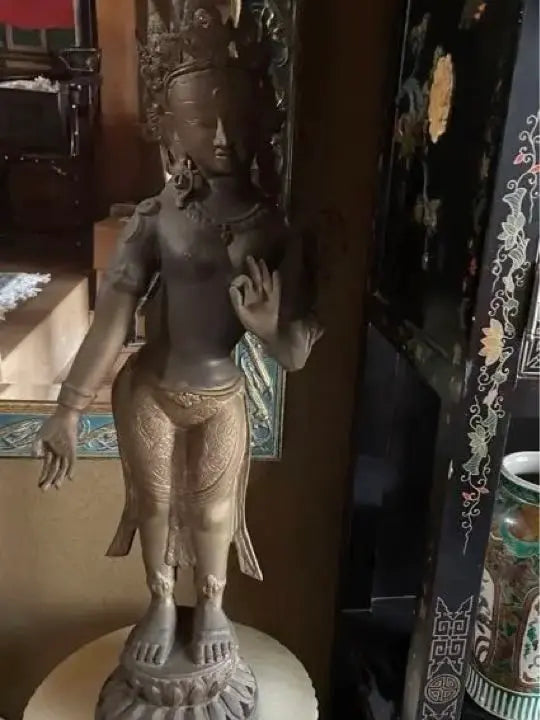 Big old Buddha statues, overseas items, China, Thailand, India, antiques? Made of metal (Buddha statues only)