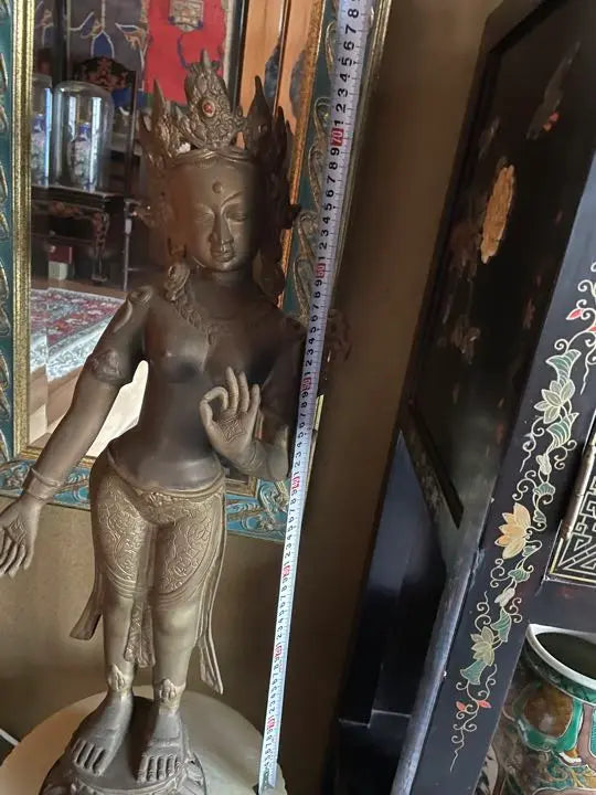 Big old Buddha statues, overseas items, China, Thailand, India, antiques? Made of metal (Buddha statues only)