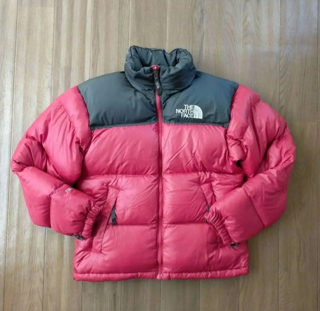 North Face Nupsi Men's XS 700 Fill Down Jacket Red