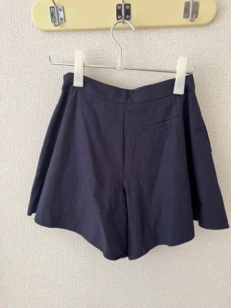 [LITER] ari pleats skirt pants navy S size