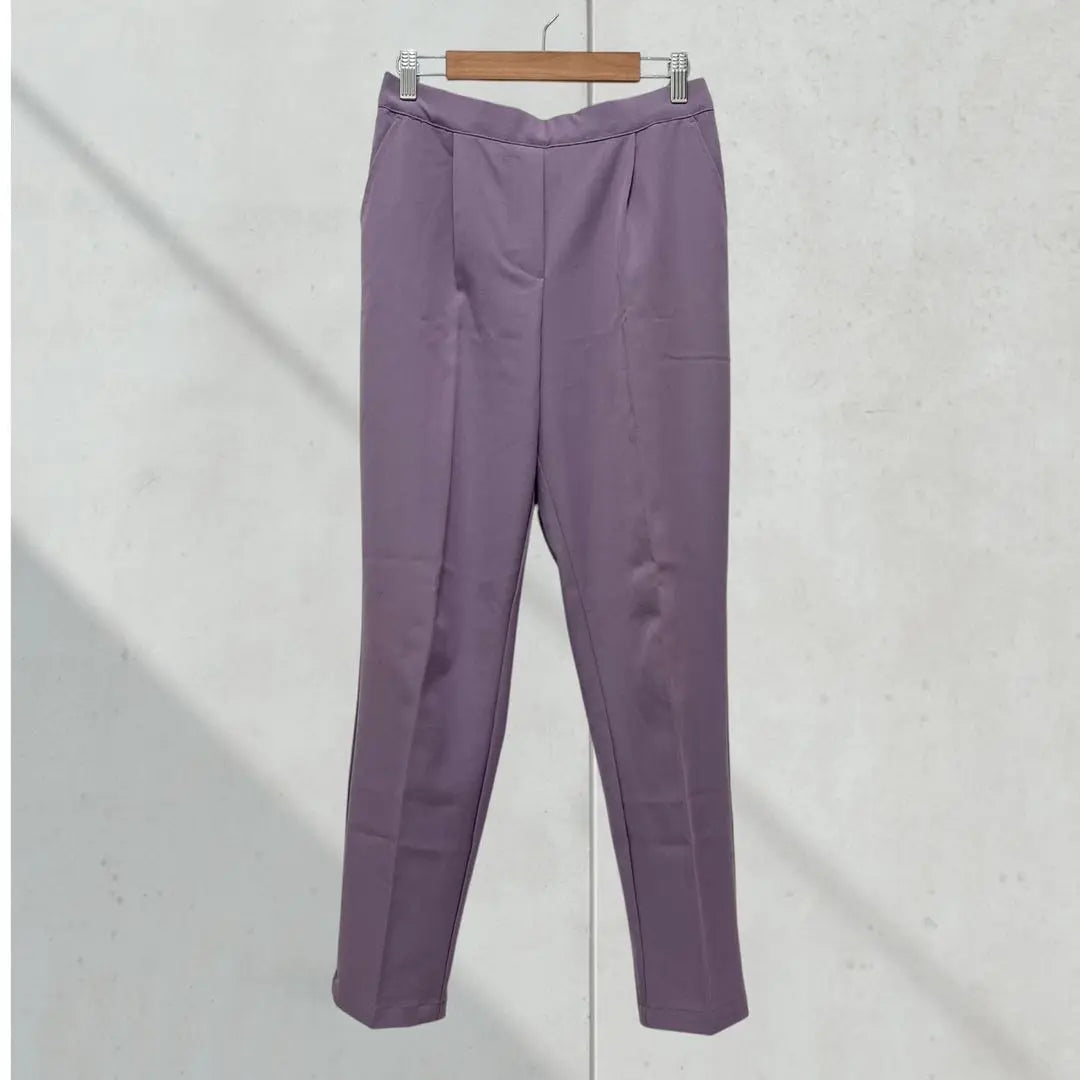 1980 [Marvelous by Clown] Tapered pants Elastic waist Purple