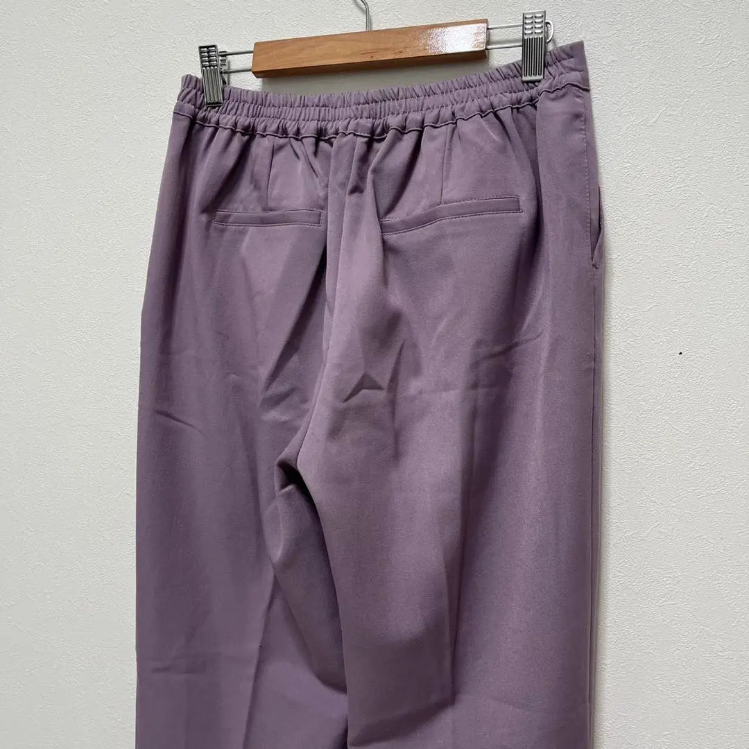 1980 [Marvelous by Clown] Tapered pants Elastic waist Purple