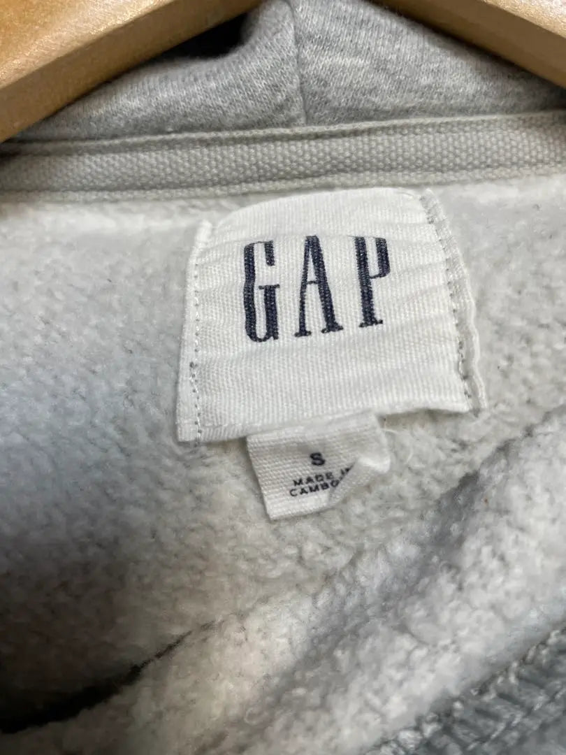 Gap Parker British Flag Gap Parker Grey S Brushed Lined