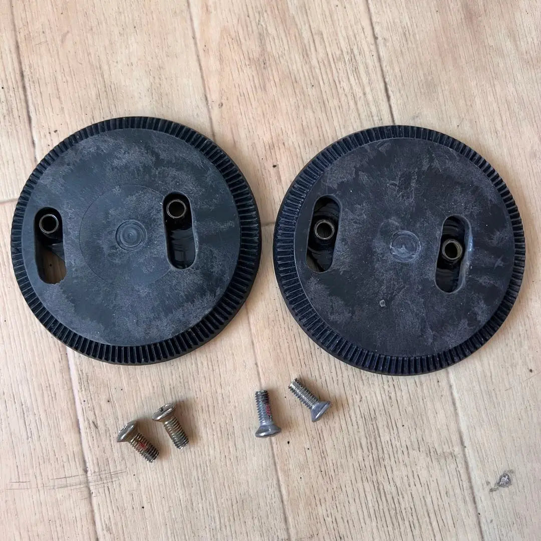 Super rare! Burton 2X Disc Plate! For 2H 2-hole unic etc!