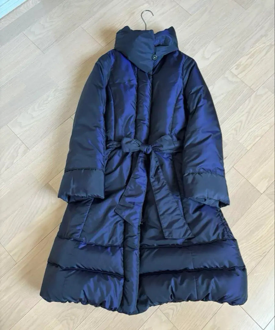 KRYDDERI Long Down Coat Irid