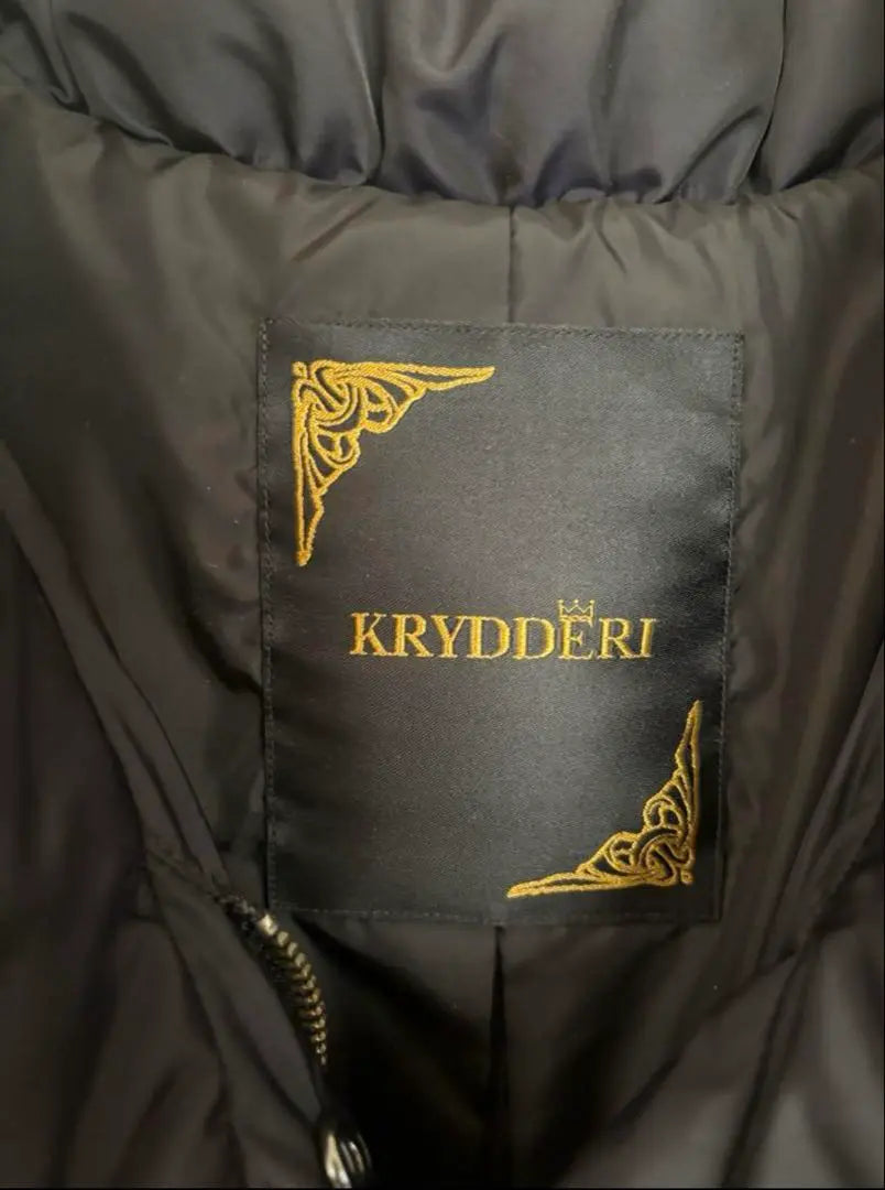 KRYDDERI Long Down Coat Irid