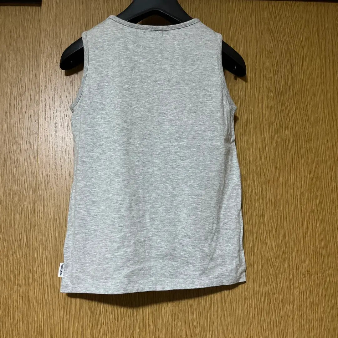 [COMME CA ISM] Grey Sleeveless Tank Top 150A