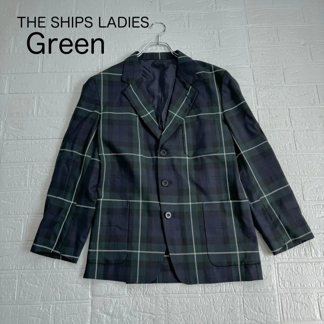 Bernstormer Women's Tailored Jacket Checked Pattern Wool