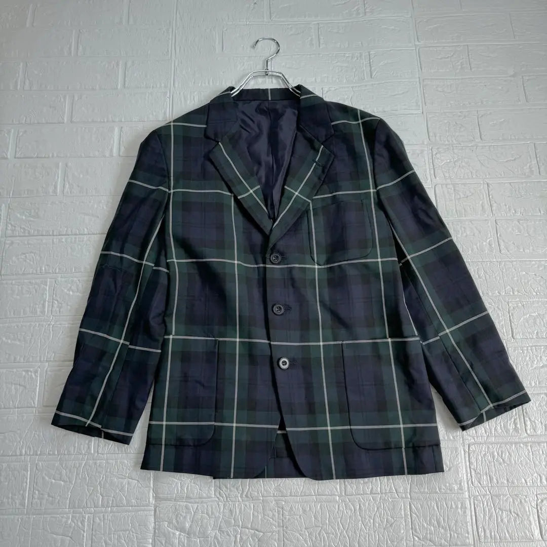 Bernstormer Women's Tailored Jacket Checked Pattern Wool