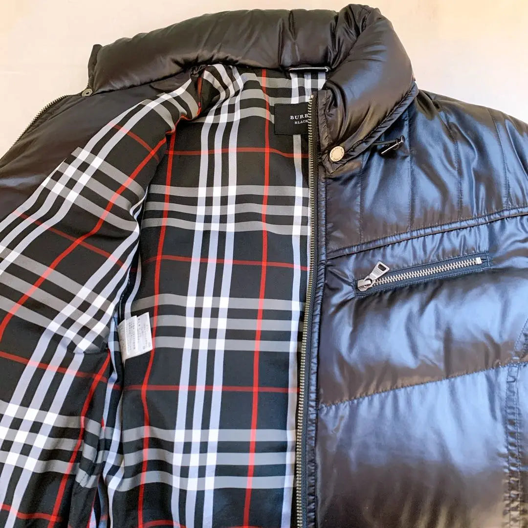 [Good condition] (R) Burberry Black Label Men's Down Jacket