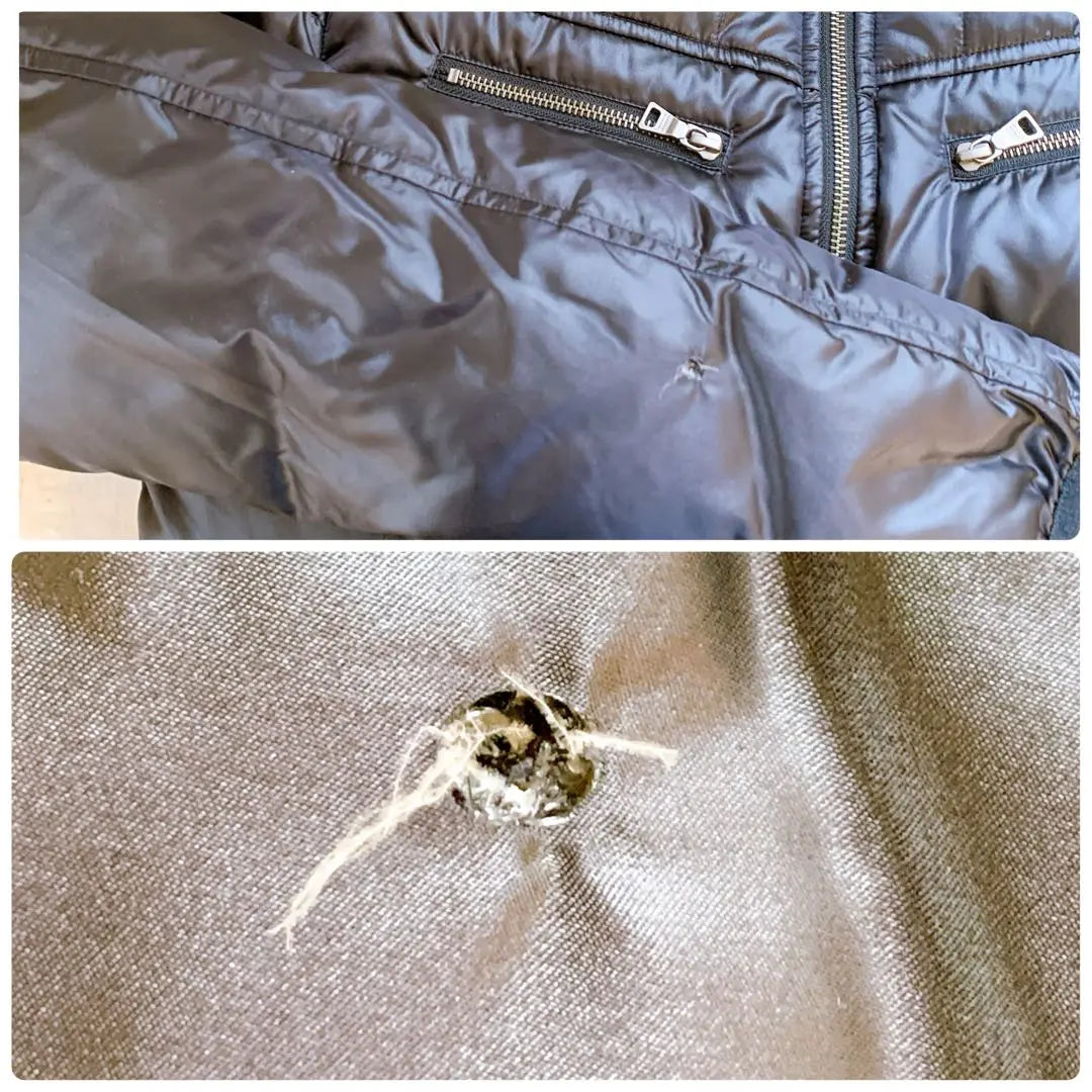 [Good condition] (R) Burberry Black Label Men's Down Jacket