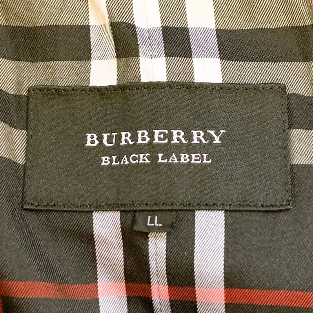 [Buen estado] (R) Chaqueta de plumas para hombre Burberry Black Label