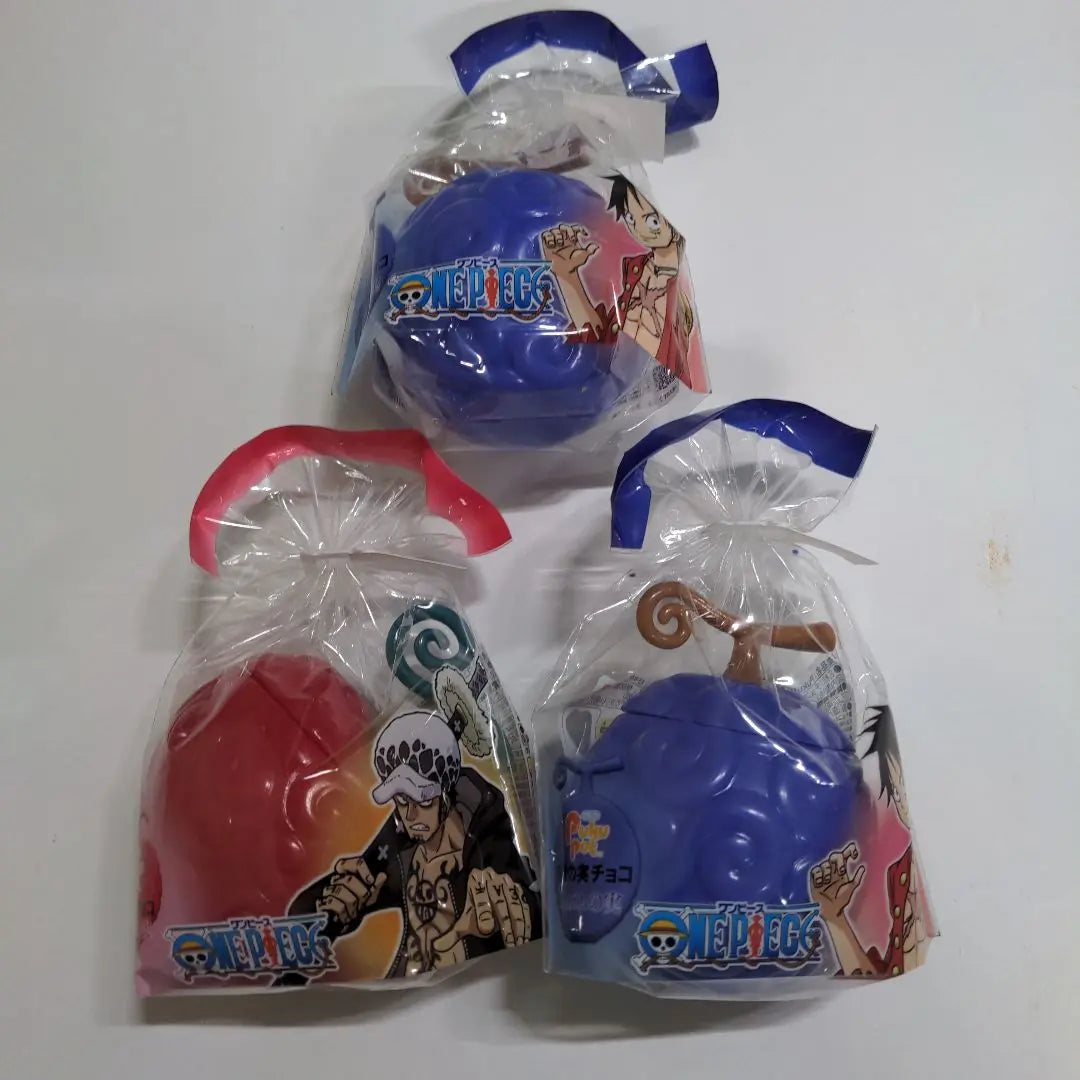 One Piece Devil Fruit Chocolate Gomu Gomu no Mi Ope Ope Fruit Set