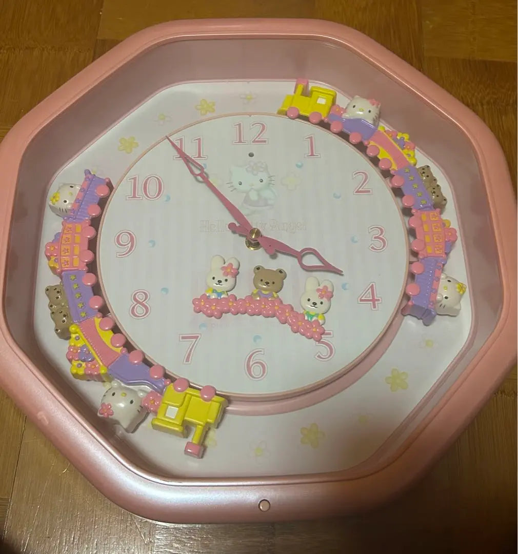 Rare Sanrio Kitty Kiri Clock