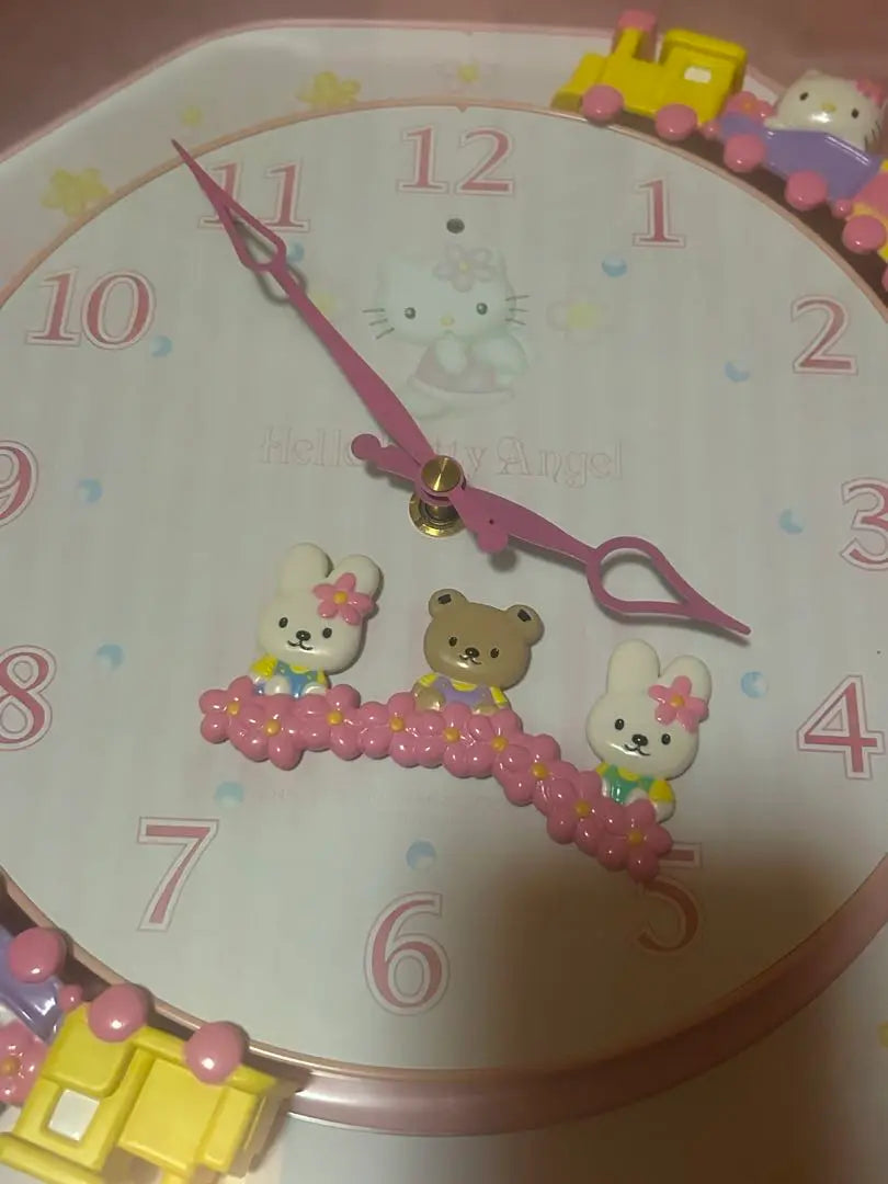 Rare Sanrio Kitty Kiri Clock