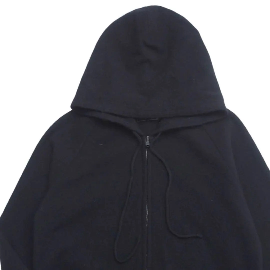 Sudadera con capucha larga de punto y cremallera NUMBER(N)INE