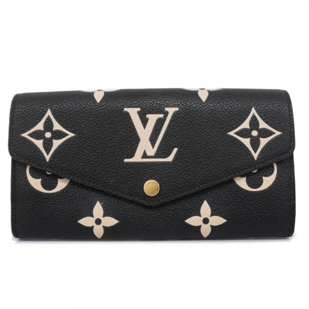 Louis Vuitton Long Wallet Monogram Emprete Portefeuillesala M80496 | ルイヴィトン 長財布 モノグラム・アンプラント ポルトフォイユサラ M80496