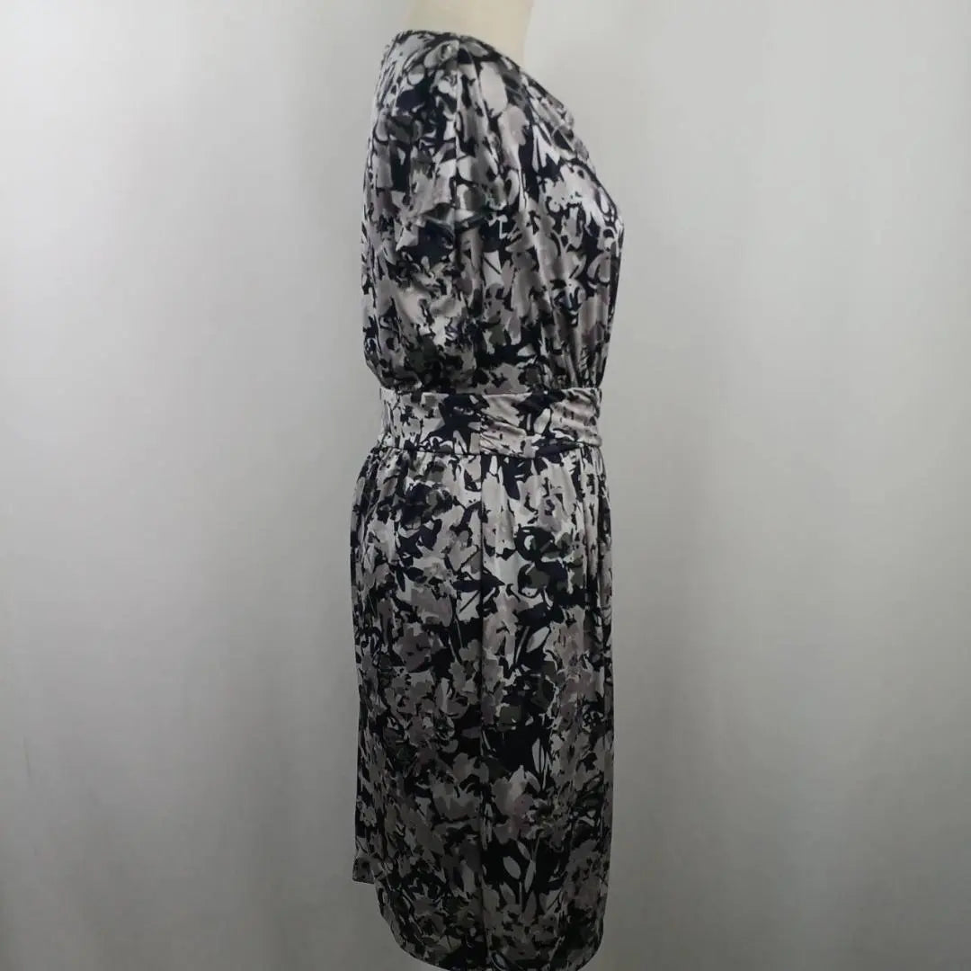 COUP DE CHANCE One Piece 36 Gris Total Pattern Floral | COUP DE CHANCE ワンピース 36 グレー 総柄 フローラル