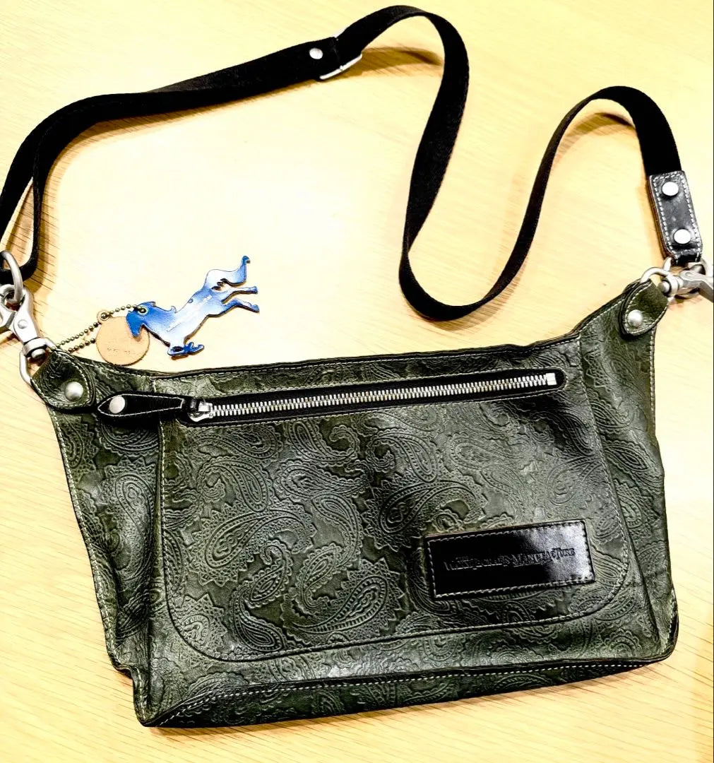 Di Warm Scrafts Manufacture Cross Body Bag Green