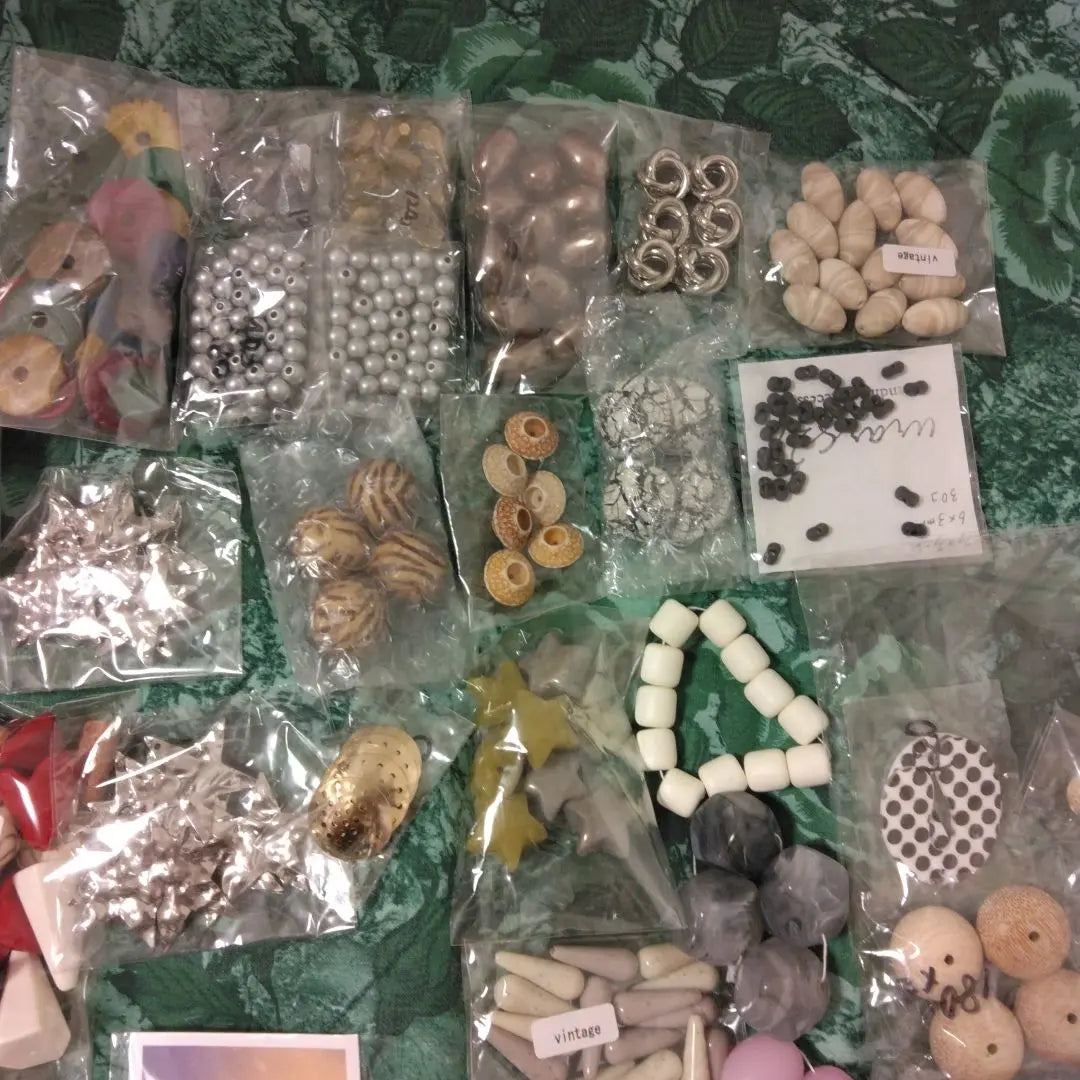 Handmade materials: beads, cabochons, etc. Bulk sale