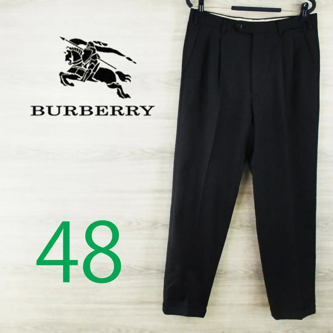 Burberry <Wool Two-Tuck Slacks Pants>MP0538m