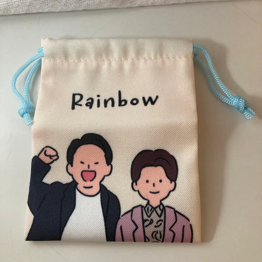 [New, unused] Yoshimoto Comedian Mini Drawstring Bag