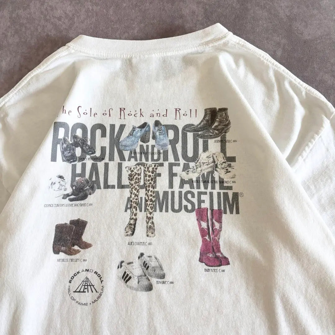 Rock Hall of Fame Museum T-shirts, bands, artists, old clothes