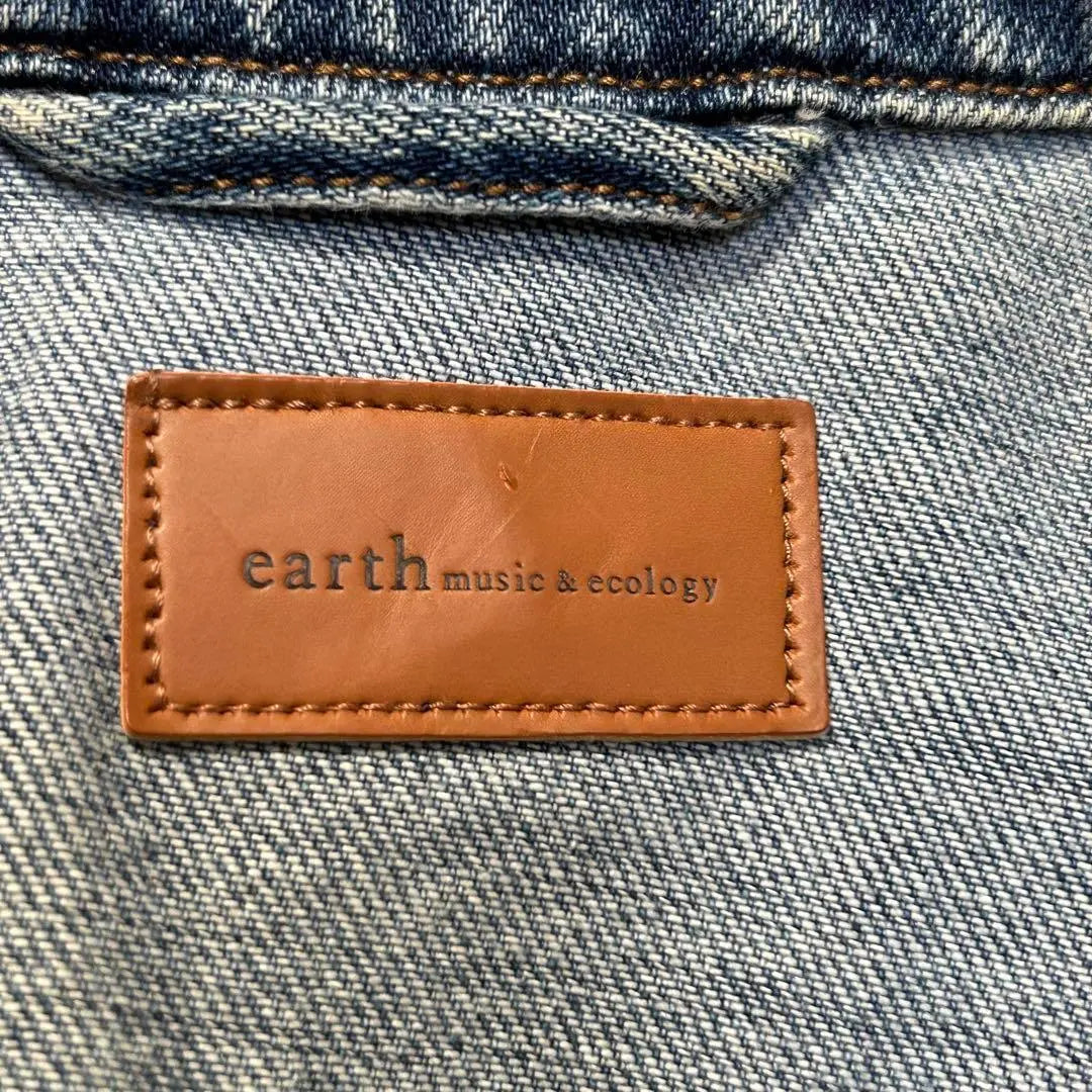 Earth Music and Ecology G-Jean Blue Denim Jacket [F]