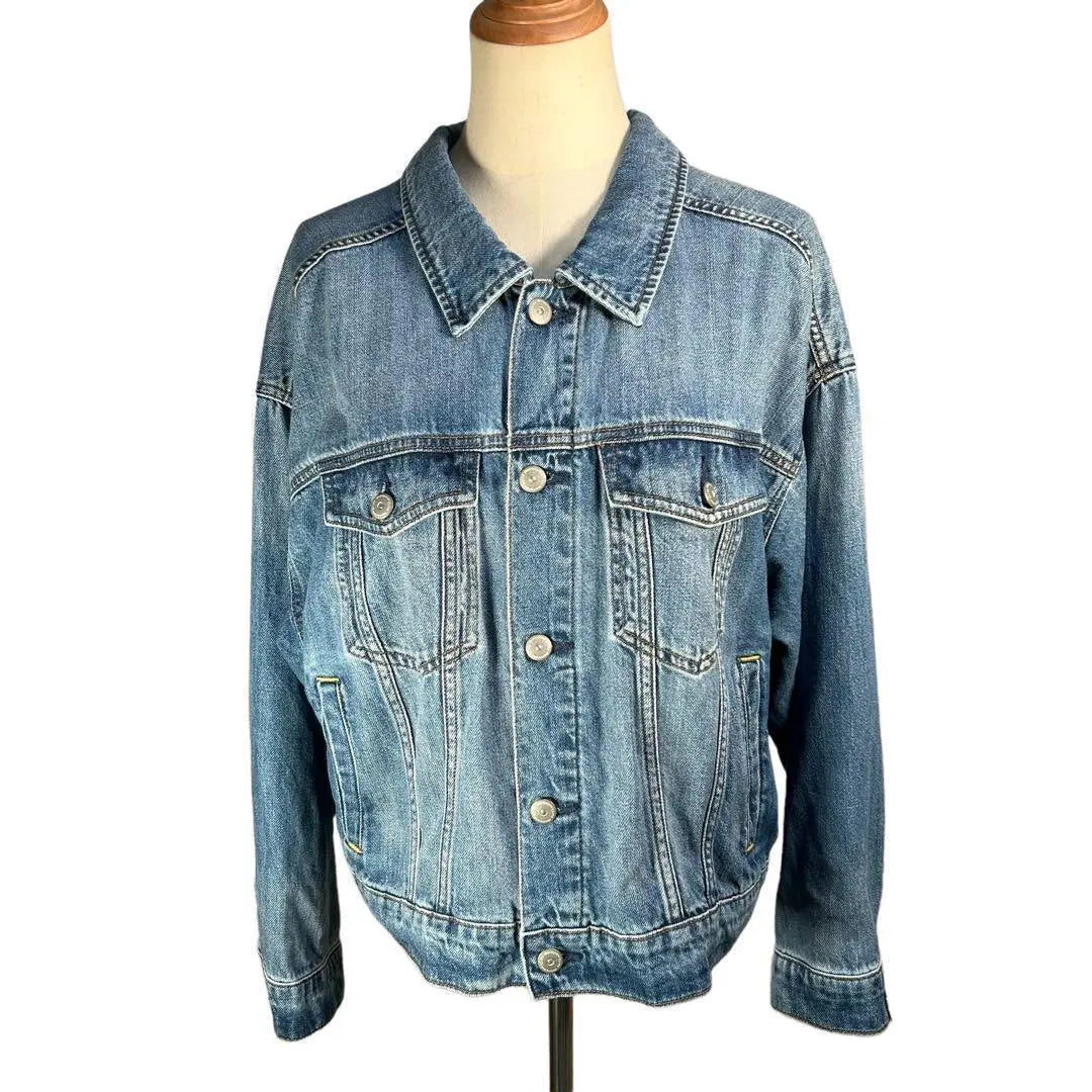 Earth Music and Ecology G-Jean Blue Denim Jacket [F]