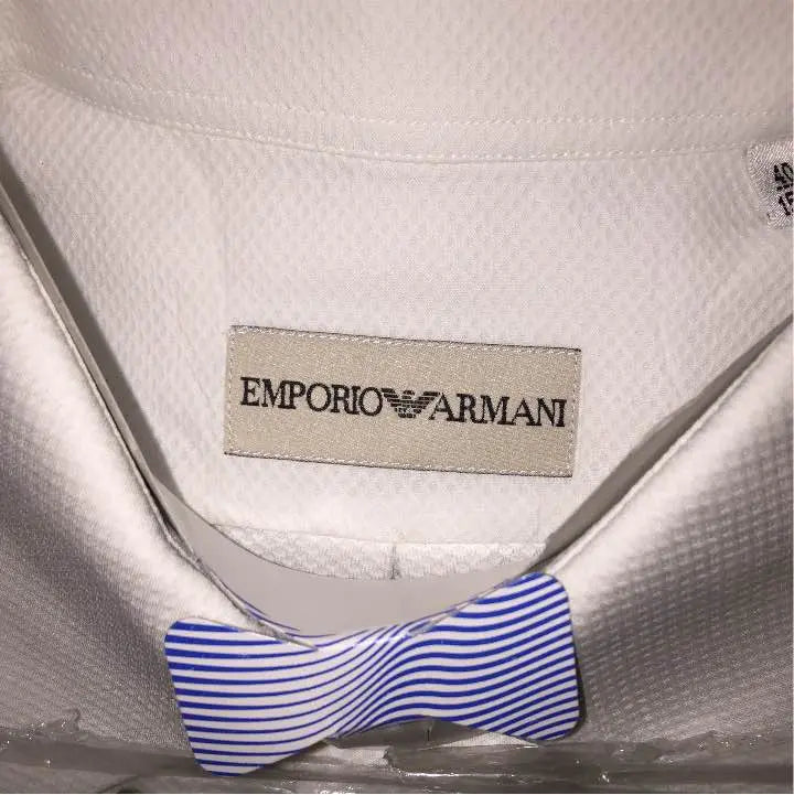 ★ Venta adicional con descuento / Emporio Armani / Camisa ★ | ★さらにお値引きセール／エンポリオ アルマーニ／ワイシャツ★