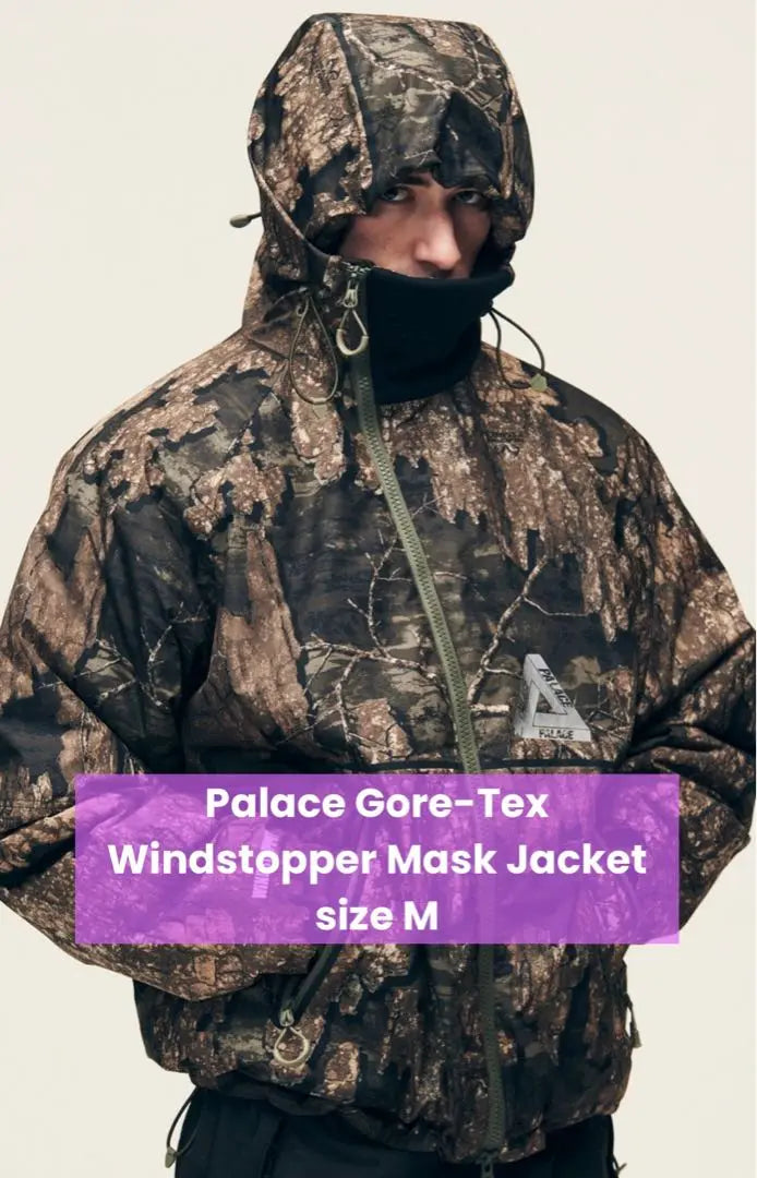 Chaqueta cortavientos Palace Gore-Tex con máscara | Chaqueta cortavientos Palace Gore-Tex con máscara