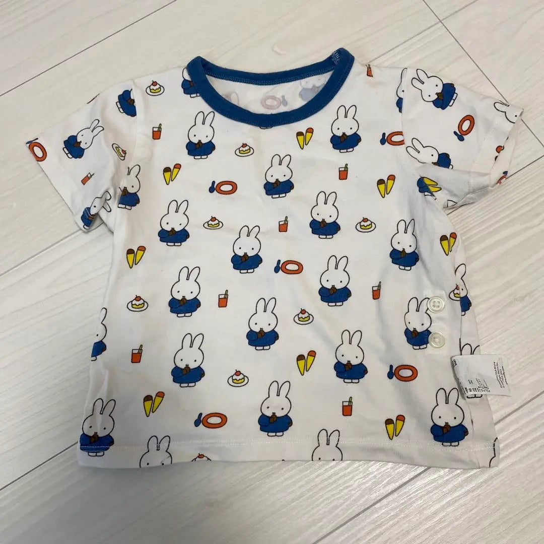 Pijama UNIQLO Miffy Manga Corta 90 | ユニクロ ミッフィー 半袖 パジャマ 90