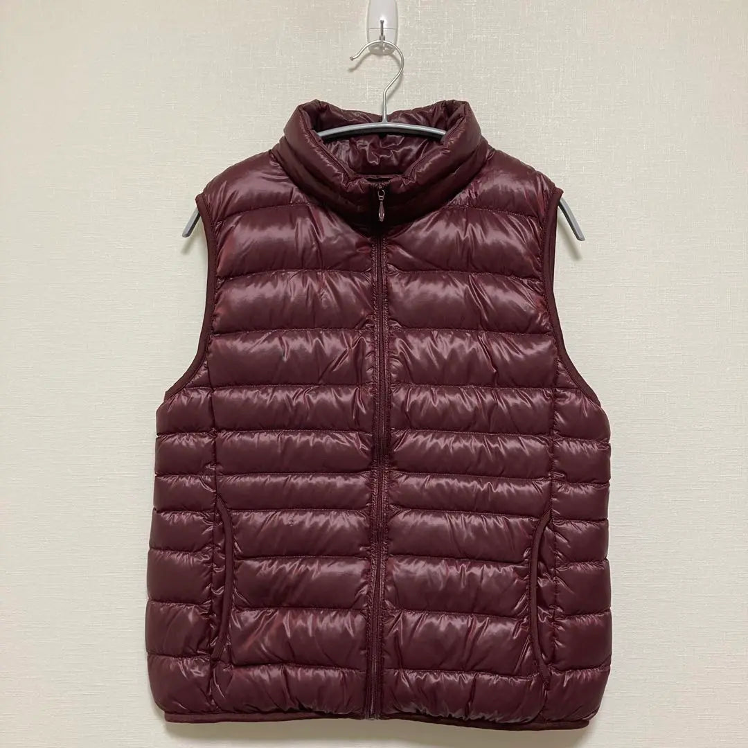 UNIQLO UNIQLO Ultra Light Down Vest Zipper Bordeaux L