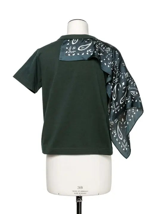 Sacai Bandana Print T-Shirt Bandana T-shirt